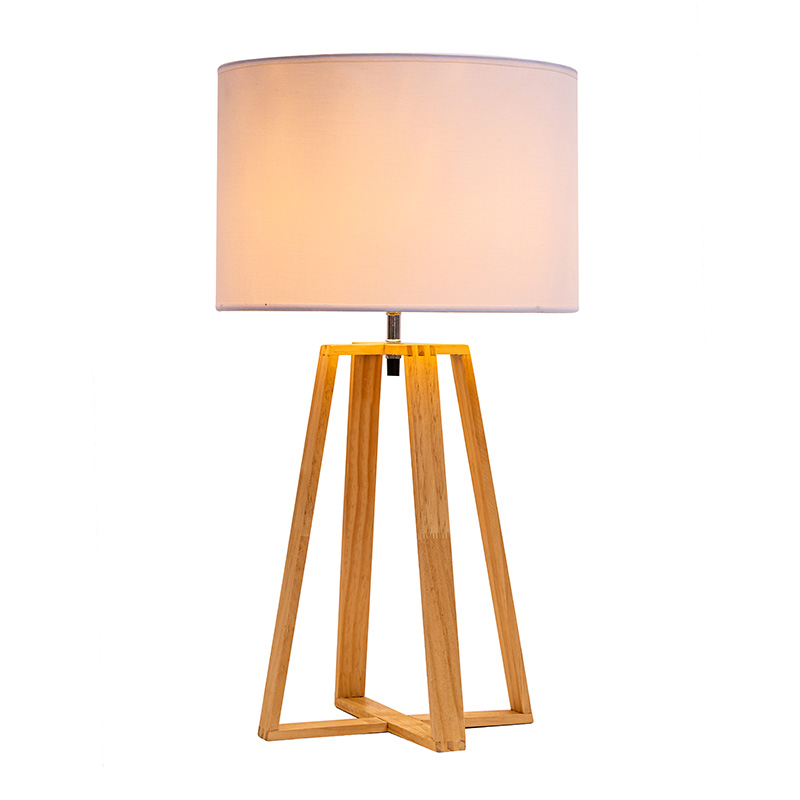 앤티크 아이스 블루 및 내츄럴 로프 마감 - 라운드 하드백 내츄럴 린넨 쉐이드 - 온-오프 로터리 스위치