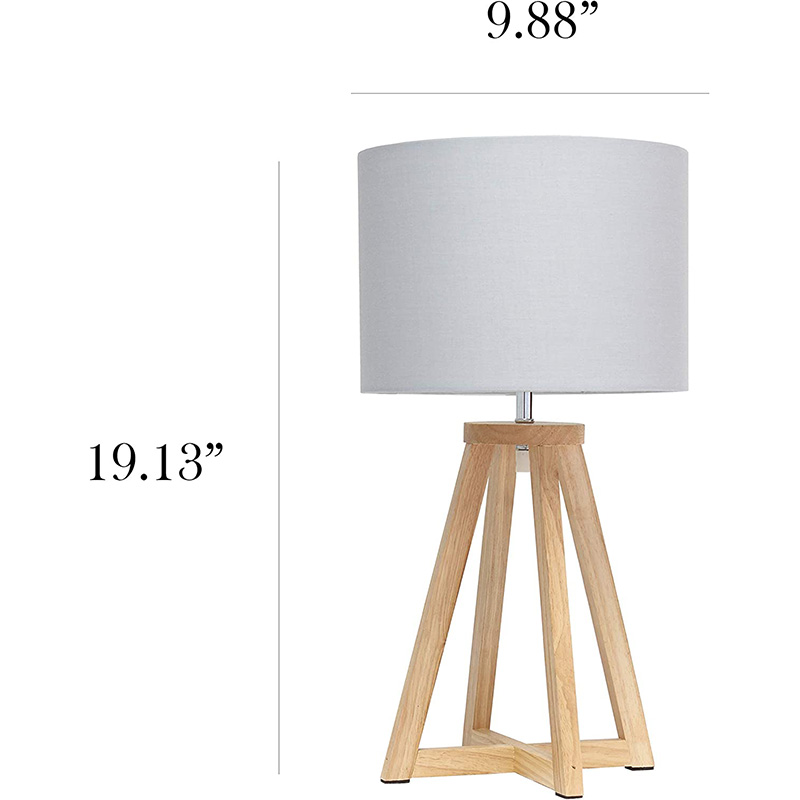 앤티크 아이스 블루 및 내츄럴 로프 마감 - 라운드 하드백 내츄럴 린넨 쉐이드 - 온-오프 로터리 스위치