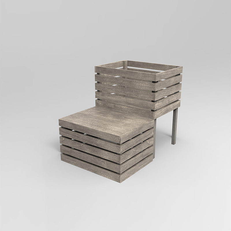 야채, 허브, 꽃을 위한 3 계층 제기 정원 침대 독립형 화분 상자