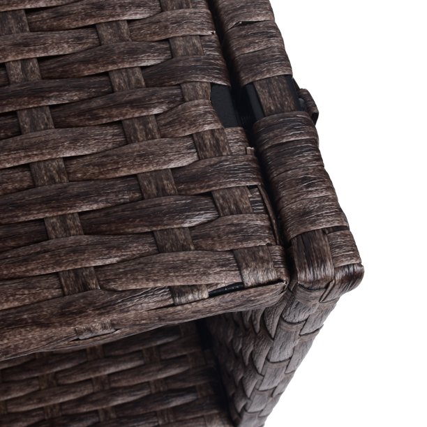 실내/실외 등나무 꽃 화분 상자 아래에 도구 보관 랙이 있고 견고한 작업 공간 28' H