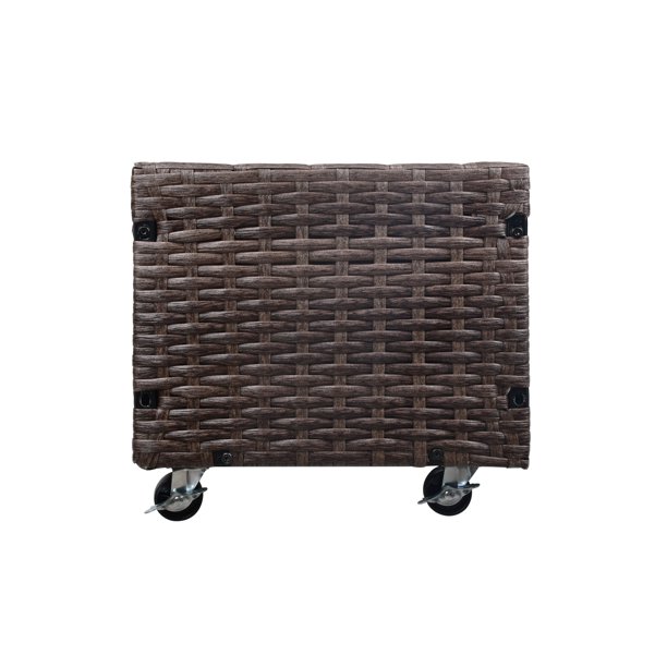 실내/실외 등나무 꽃 화분 상자 아래에 도구 보관 랙이 있고 견고한 작업 공간 28' H