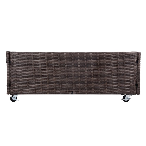 실내/실외 등나무 꽃 화분 상자 아래에 도구 보관 랙이 있고 견고한 작업 공간 28' H