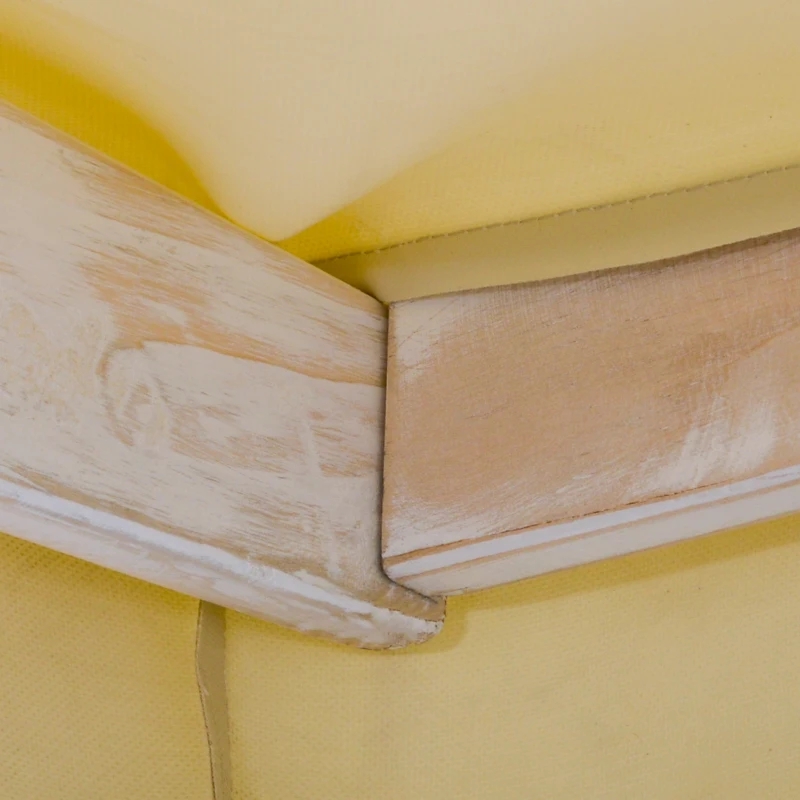 나무 스탠드, 강력한 A-프레임 디자인 및 조절 가능한 방수 캐노피가 있는 2인용 야외 스윙 베란다 스윙