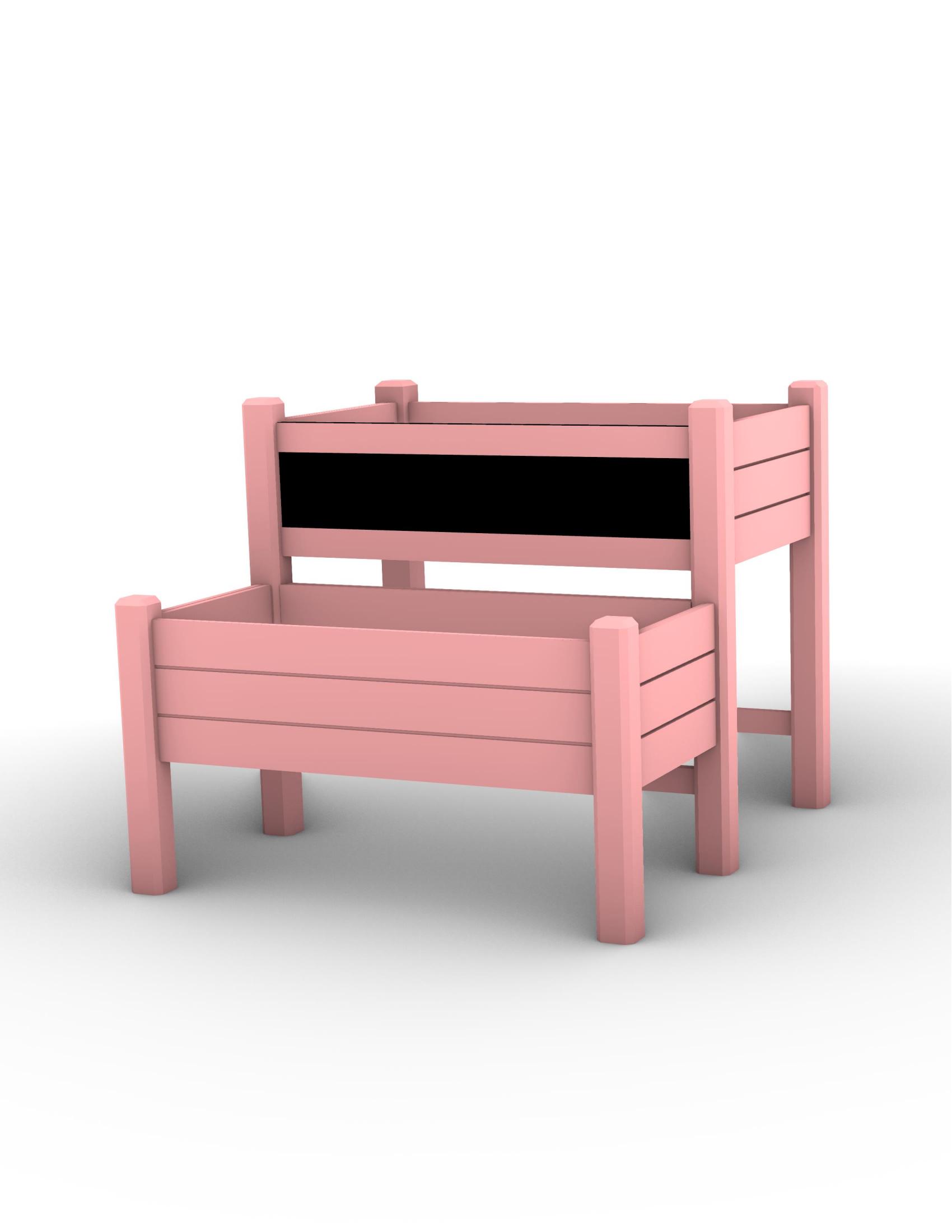 아이는 정원 침대 재배자를 키웠다