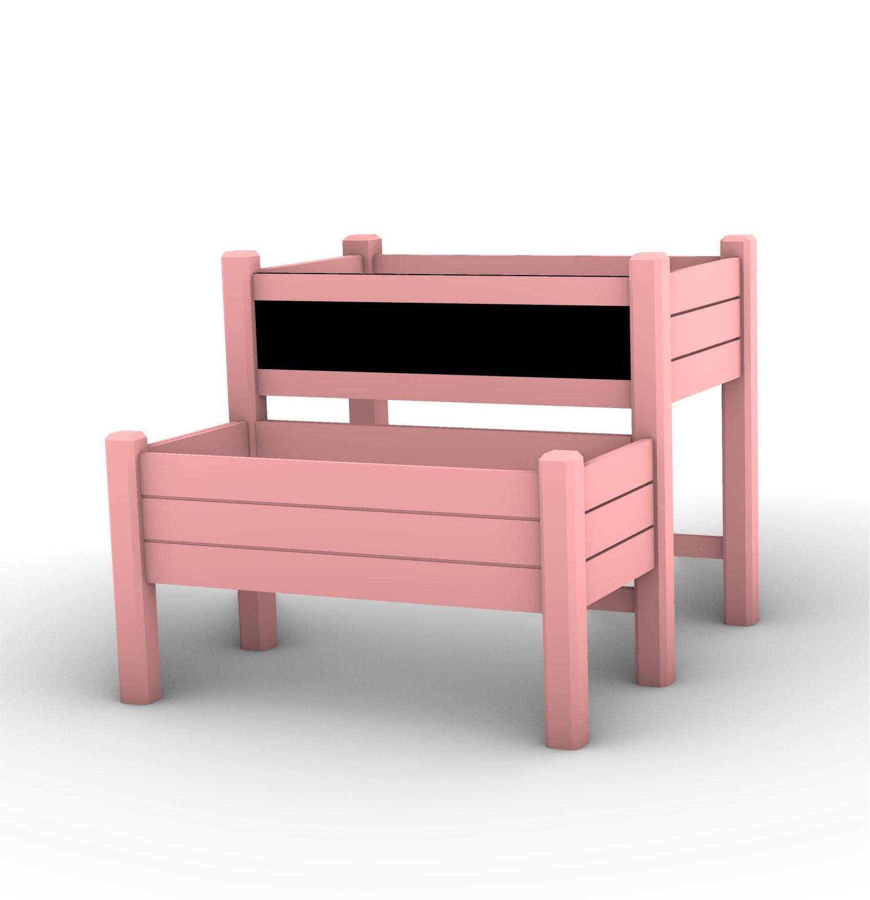 아이는 정원 침대 재배자를 키웠다