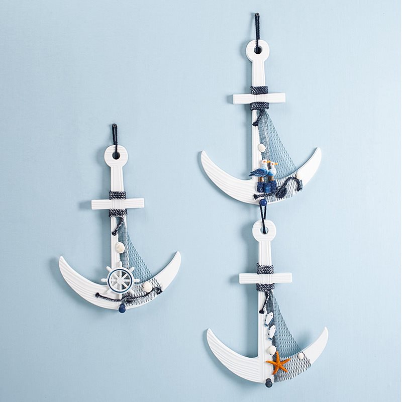 Lixincrafts 해변 보호소 장식, 바다 스타일 장식,